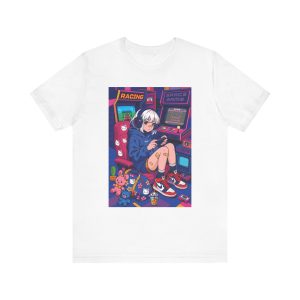 Video Gamer Girl Shirt, Arcade Game T Shirts, Anime Girl Shirt, Anime Shirts, Retro Video Game T Shirts, 90s Retro Gamer Tshirt