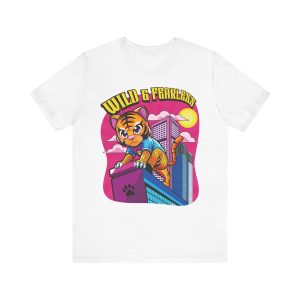 Fearless Shirt, Wild Tees, Tiger Print On Shirt, Super Hero Tiger, Super Tiger, Quote Tee, Motivational T Shirts
