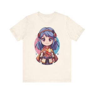 Chibi Kawaii, Anime Shirts, Anime Girl Tshirt, Bella Canvas Unisex Jersey Short Sleeve Tee, Gift For Anime Lovers