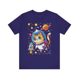 Astronaut Cat T Shirt, Space Cat T Shirt, Galaxy Cat Shirt, Astro Cat Shirt, T Shirts For Cat Lovers, Cosmic Cat T Shirt