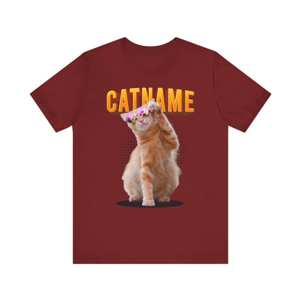 custom cat shirt personalized cat shirt custom cat t shirt personalized cat t shirts trending custom cat shirt Customizable Cat Photo Shirt Custom Pet Portrait Shirt