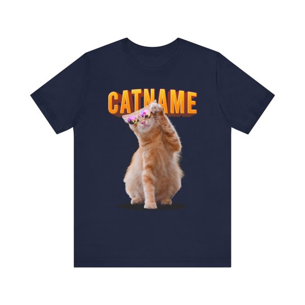 custom cat shirt personalized cat shirt custom cat t shirt personalized cat t shirts trending custom cat shirt Customizable Cat Photo Shirt Custom Pet Portrait Shirt